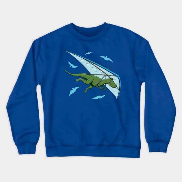 Dino-Soar Crewneck Sweatshirt by smallsapling